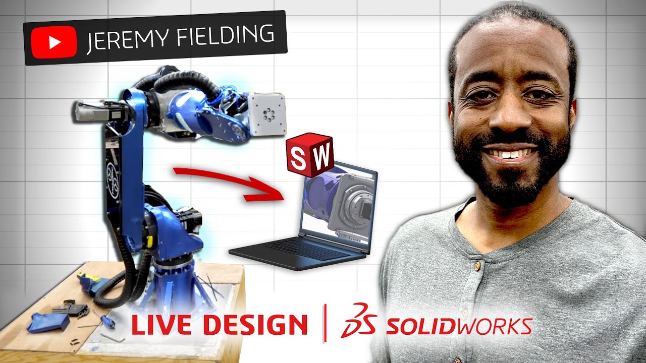 How I Made a 7-Axis Robot from Scratch - SOLIDWORKS LIVE Design