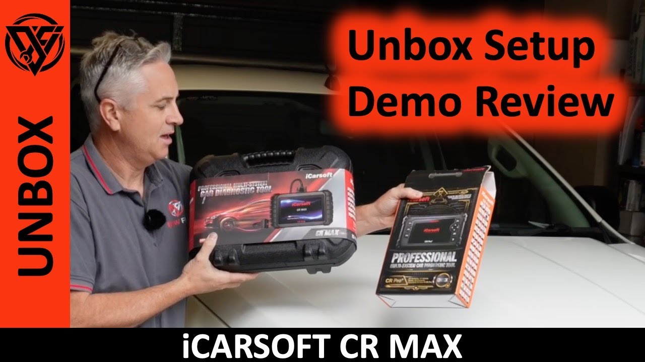iCarsoft CR Max Unbox Review and Comparison to CR Pro+ - Is this the best DIY Scan Tool?
