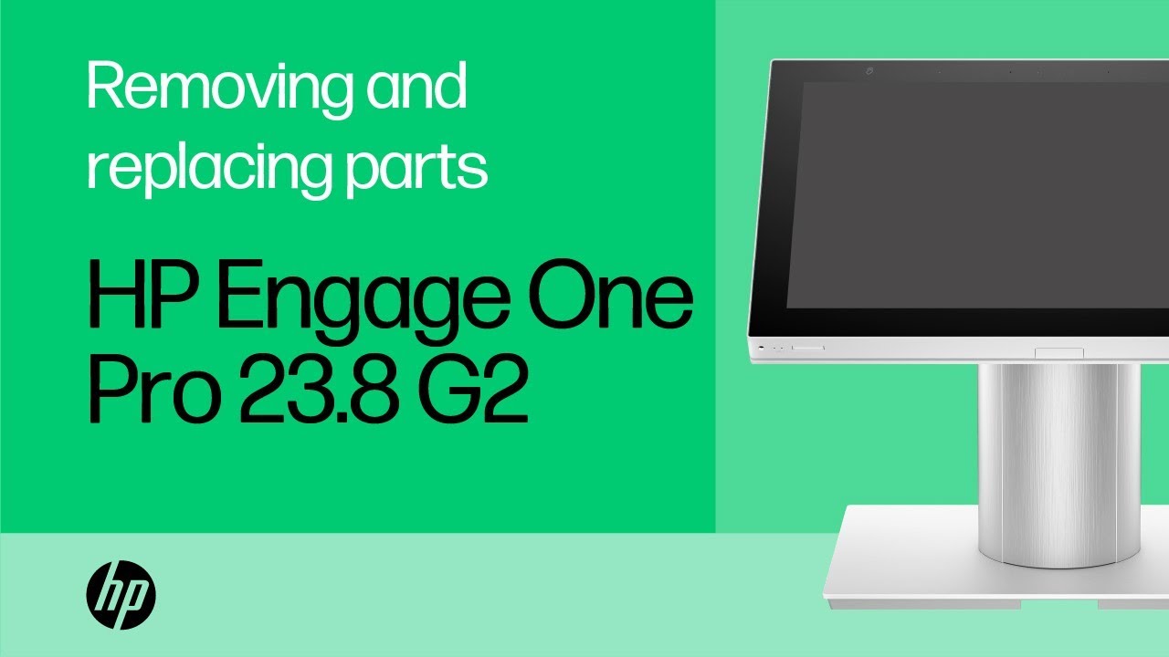 Removing and replacing parts | HP Engage One Pro 23.8 G2 All-in-One System | HP Support