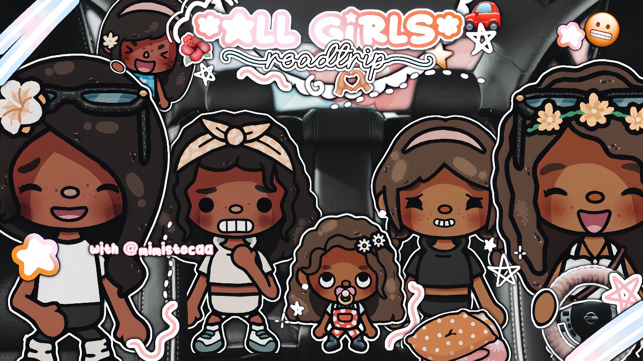 ˚➳ *ALL GIRLS* Roadtrip with 