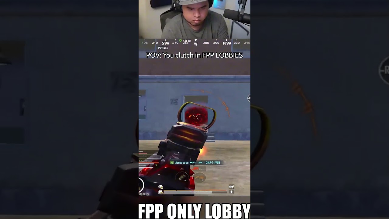 when stream only FPP PUBG MOBILE