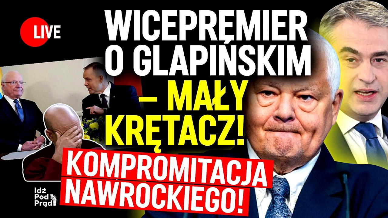 Wicepremier o Glapińskim – mały krętacz! Kompromitacja Nawrockiego! | IPP