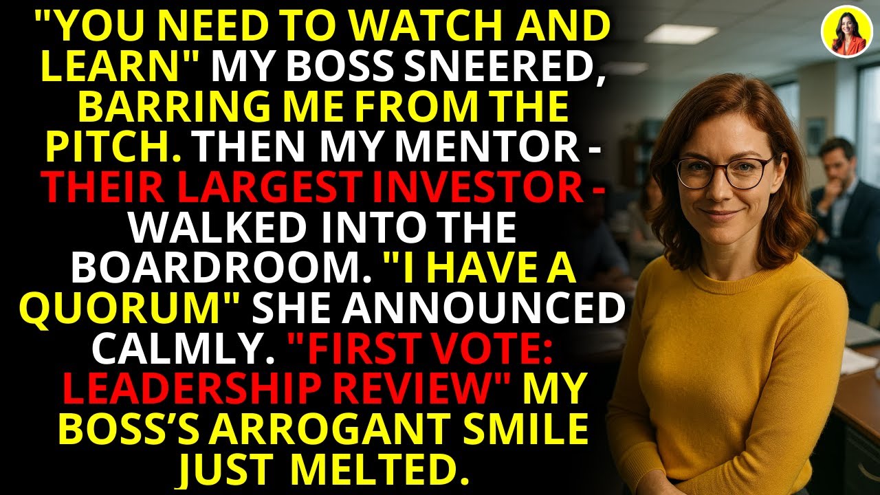 Мой босс украл мою идею, а потом появился мой наставник-инвестор 💼 | #КорпоративнаяМесть