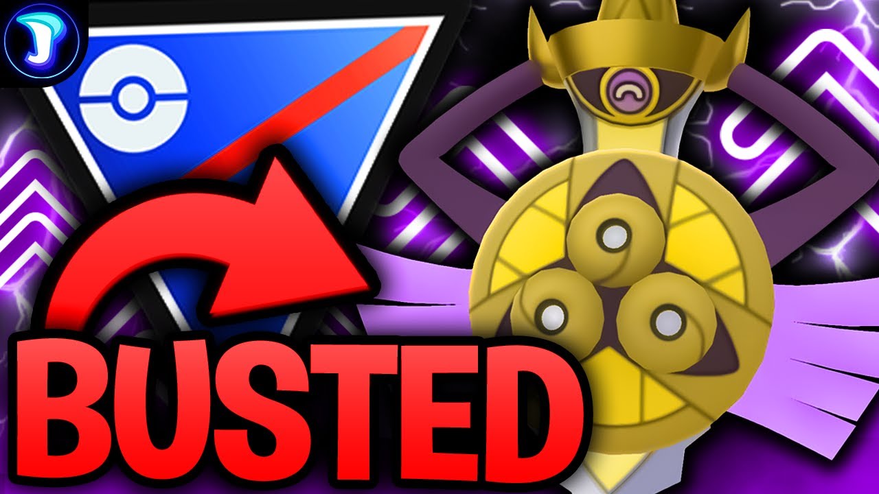 NO DAMAGE and ONE SHOT?! *BUFFED* GYRO BALL XL AEGISLASH is BUSTED in the Great League Meta