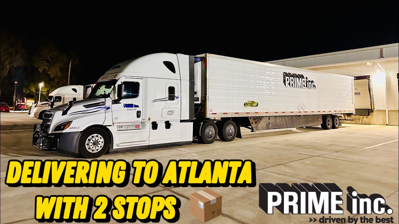 Доставка в Атланту с двумя остановками 🛑 📦