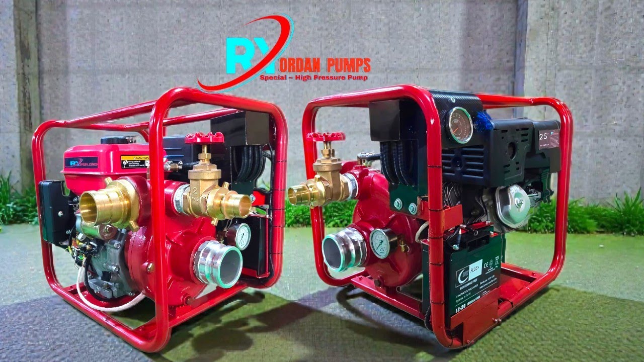 FIRE PUMP YORDAN || POMPA PEMADAM KEBAKARAN PORTABLE 25HP
