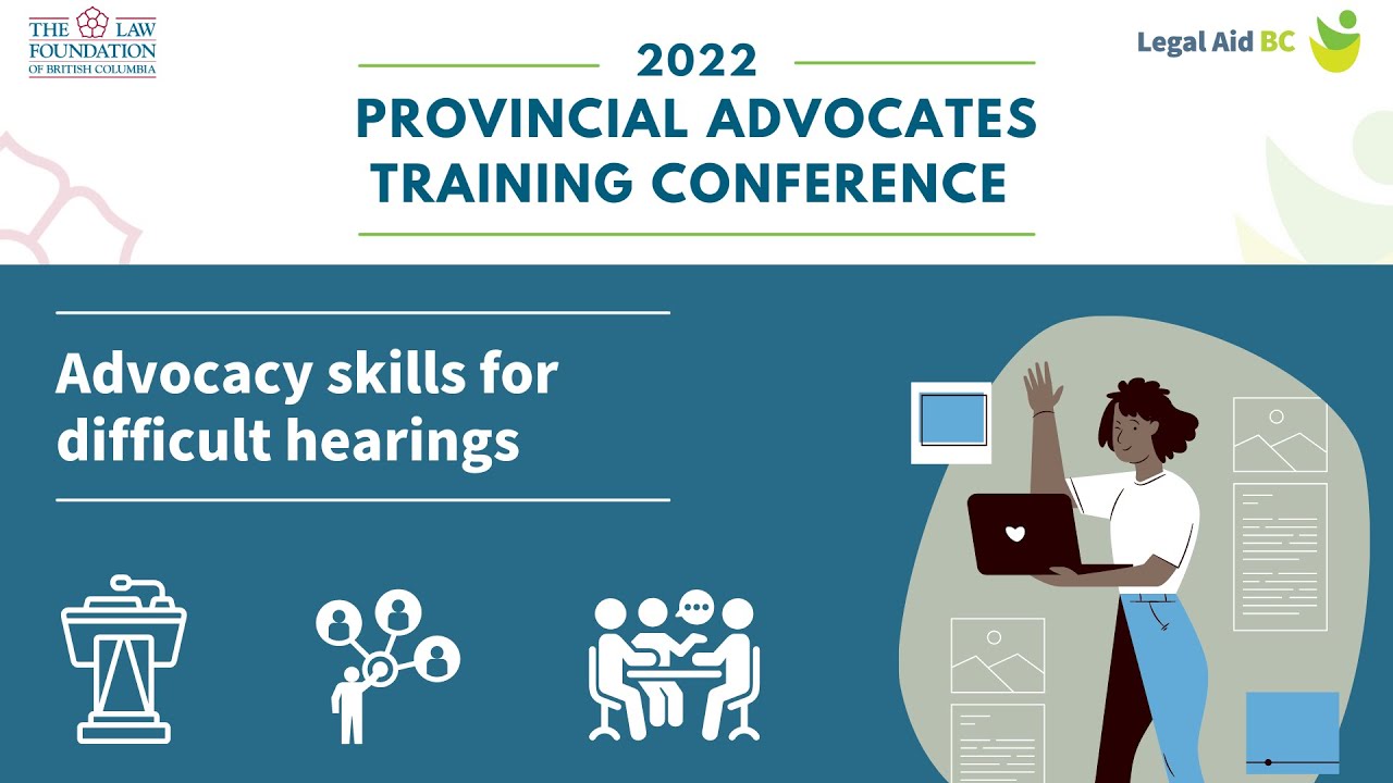 Advocacy skills for difficult hearings