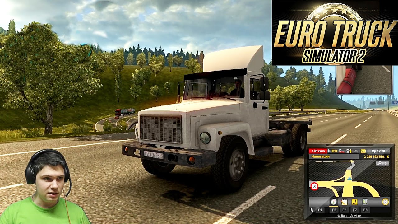 ГАЗ 3307 для ETS 2. Валит нереально!