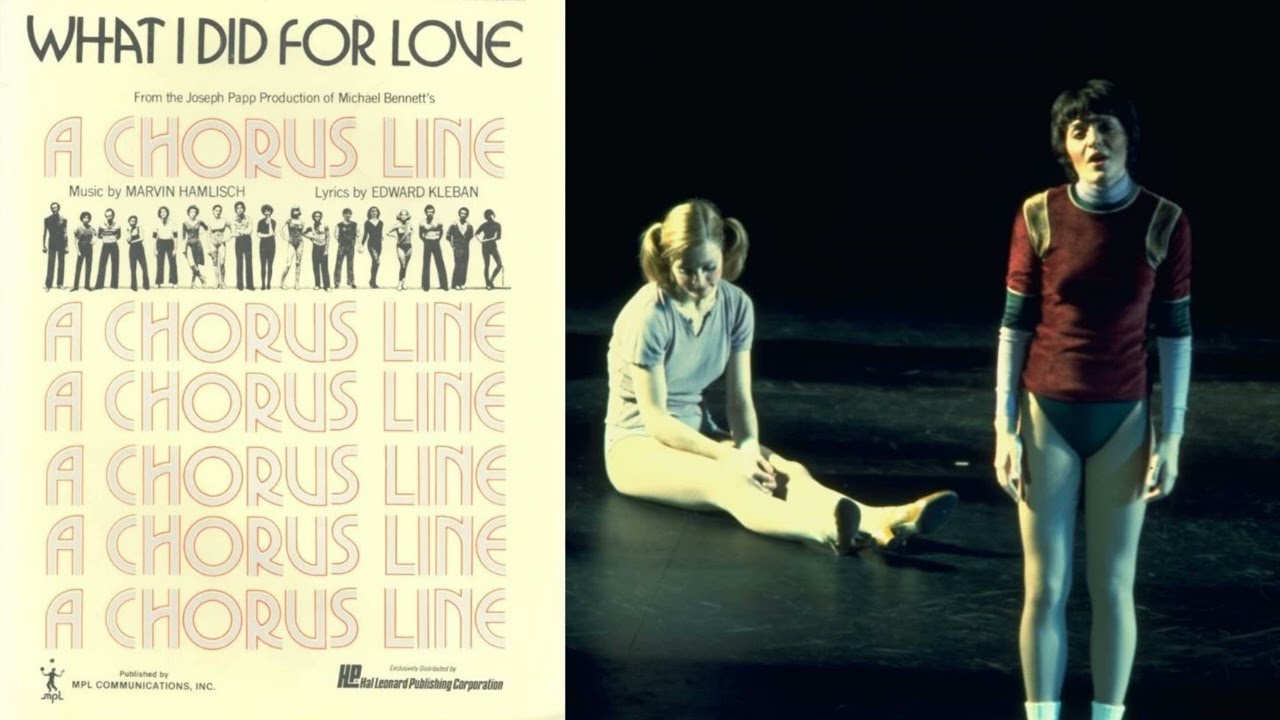 What I Did For Love (A Chorus Line, April 1976) Priscilla Lopez and Original Broadway Company
