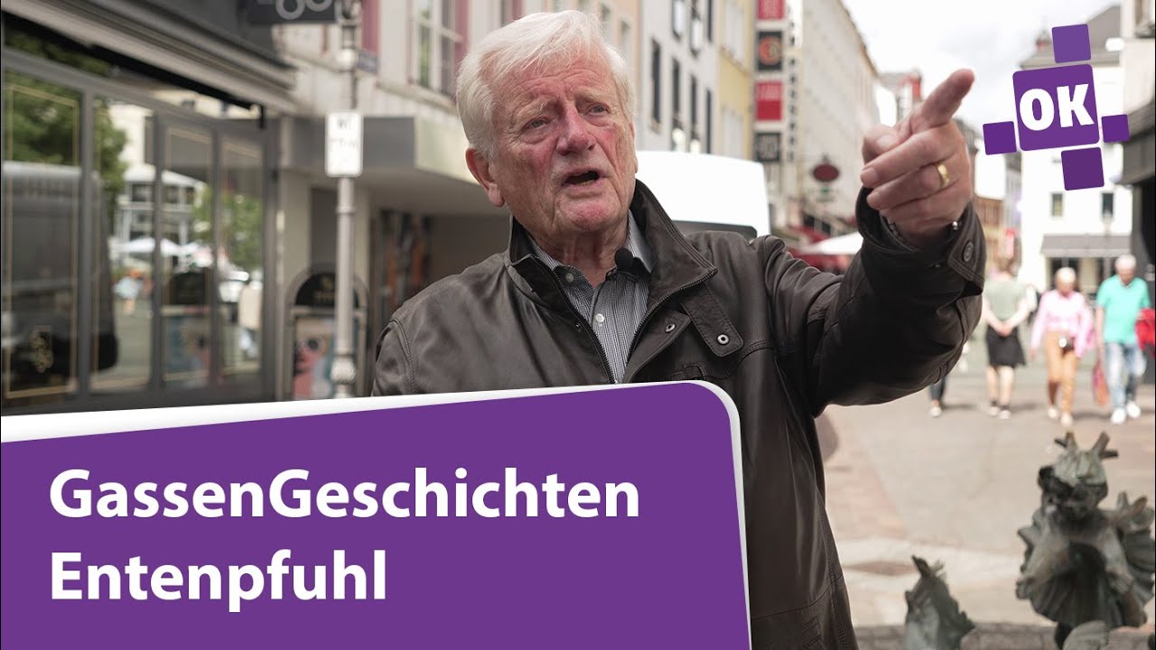 GassenGeschichten von Manfred Gniffke - Entenpfuhl in der Koblenzer Altstadt