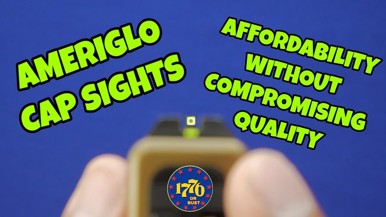GLOCK 19X & AMERIGLO CAP SIGHTS: AFFORDABLE WITH QUALITY