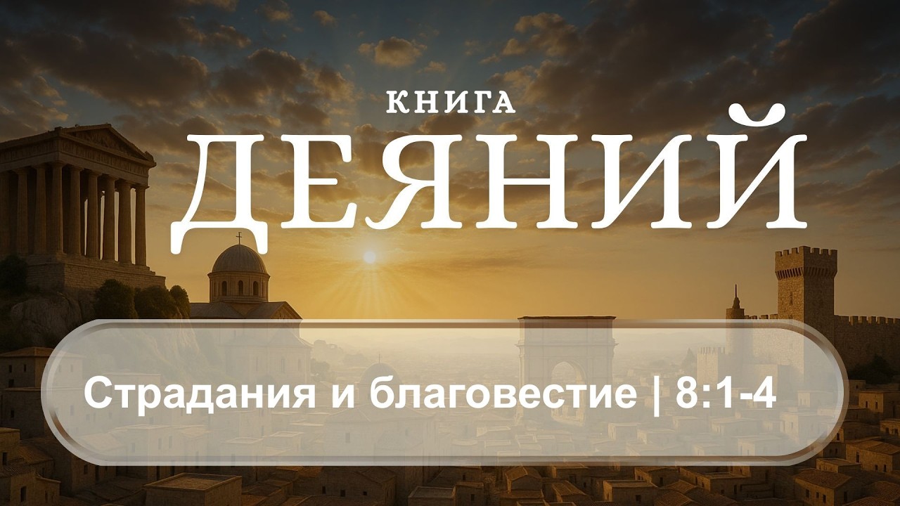 Деяния 8:1-4 | Страдания и благовестие | Д. Жеребненков