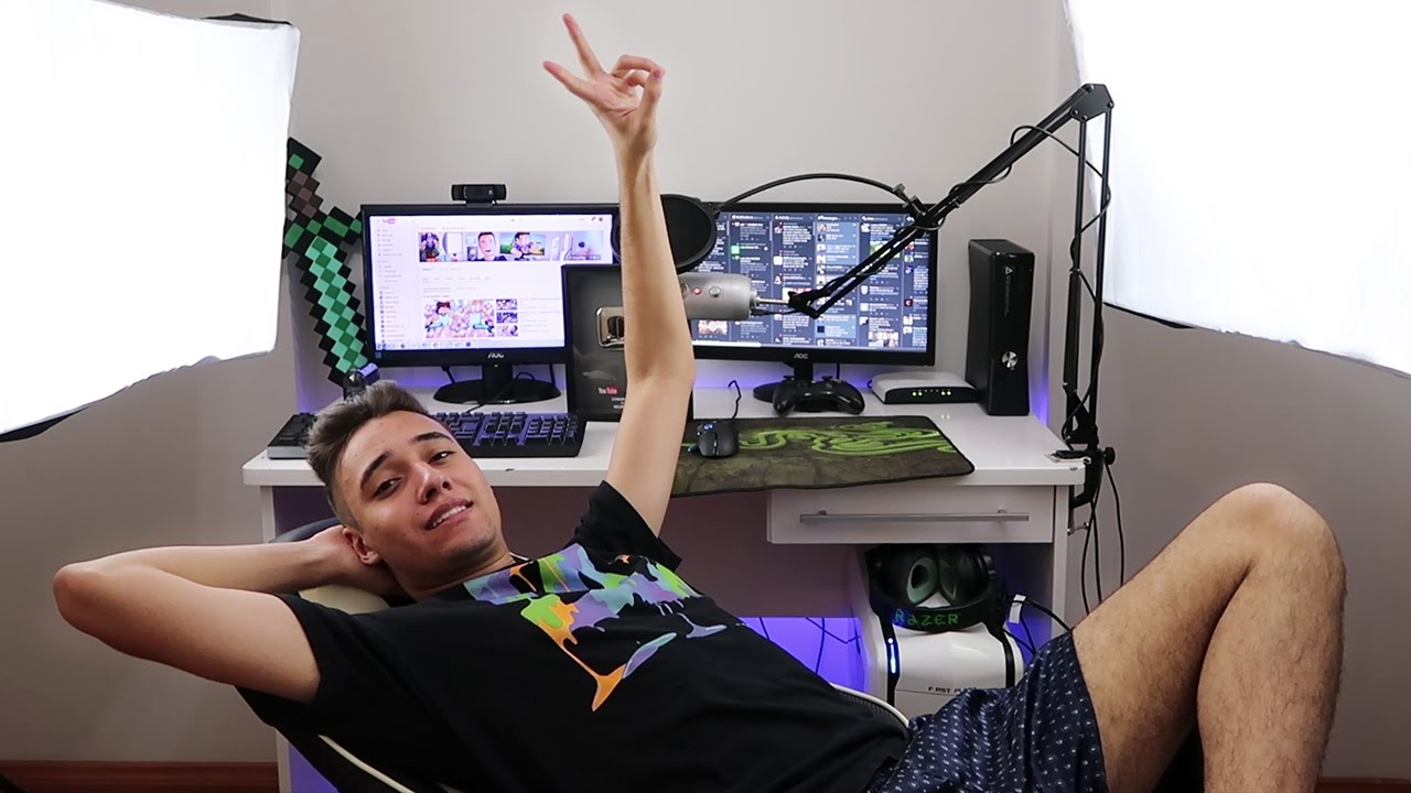 MEU SETUP GAMER 2016! ‹ Viros ›