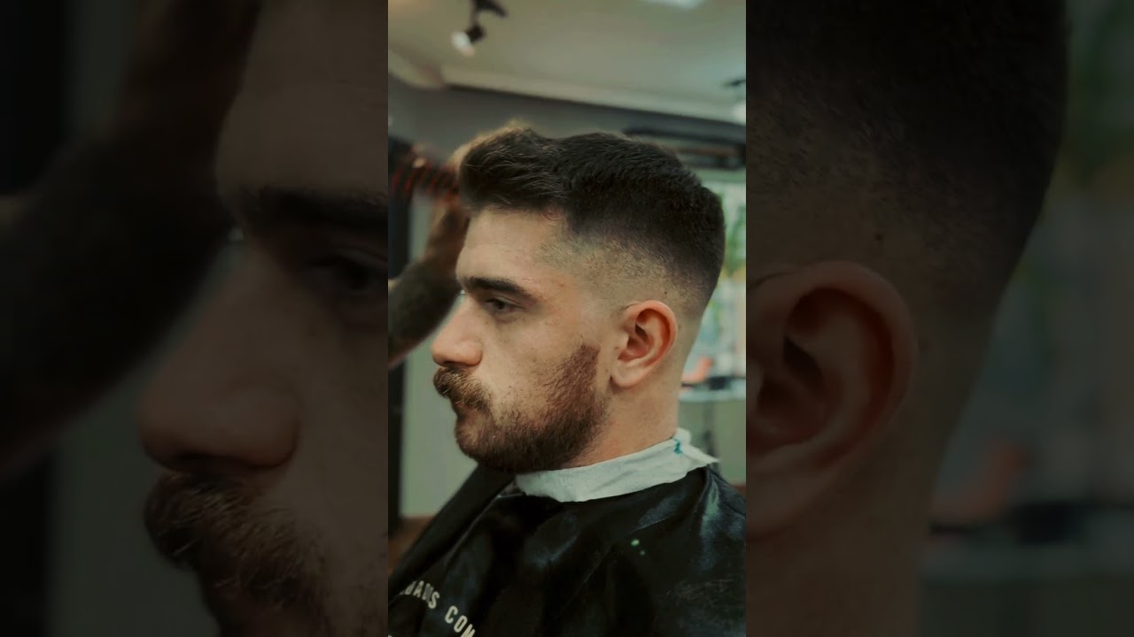 CORTE HIGH FADE + POMADA HOLY SHEEP WAter SOLUBLE BRILHO - BARBA DE MACHO 