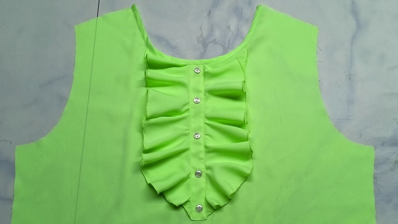 ✅✅Important Tips and Tricks For Sewing Necklines!! jabot