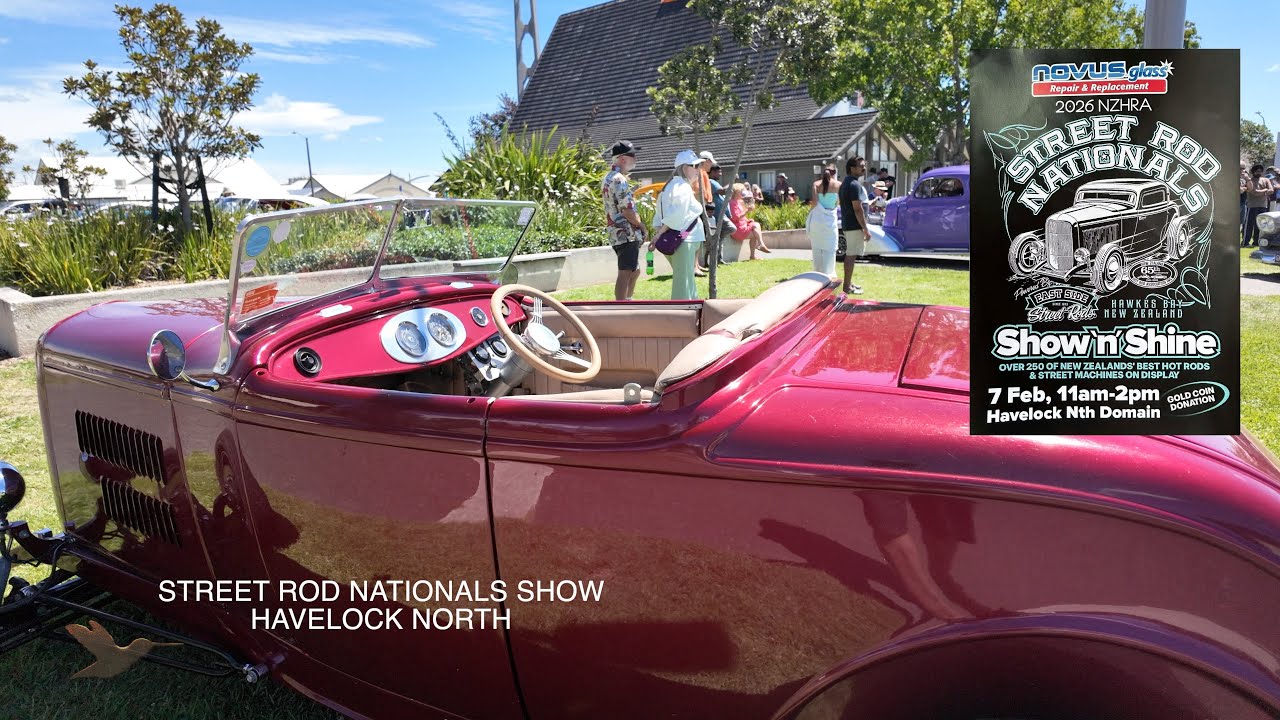 Street Rod Nationals Show Havelock North 2026