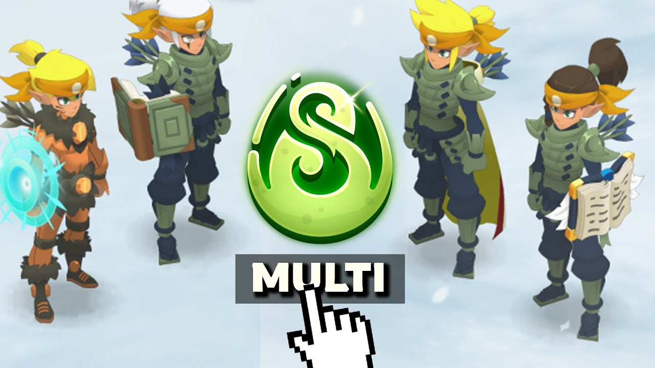 JOUER en MULTICOMPTE sur DOFUS (CRAFUS JOUR 6)