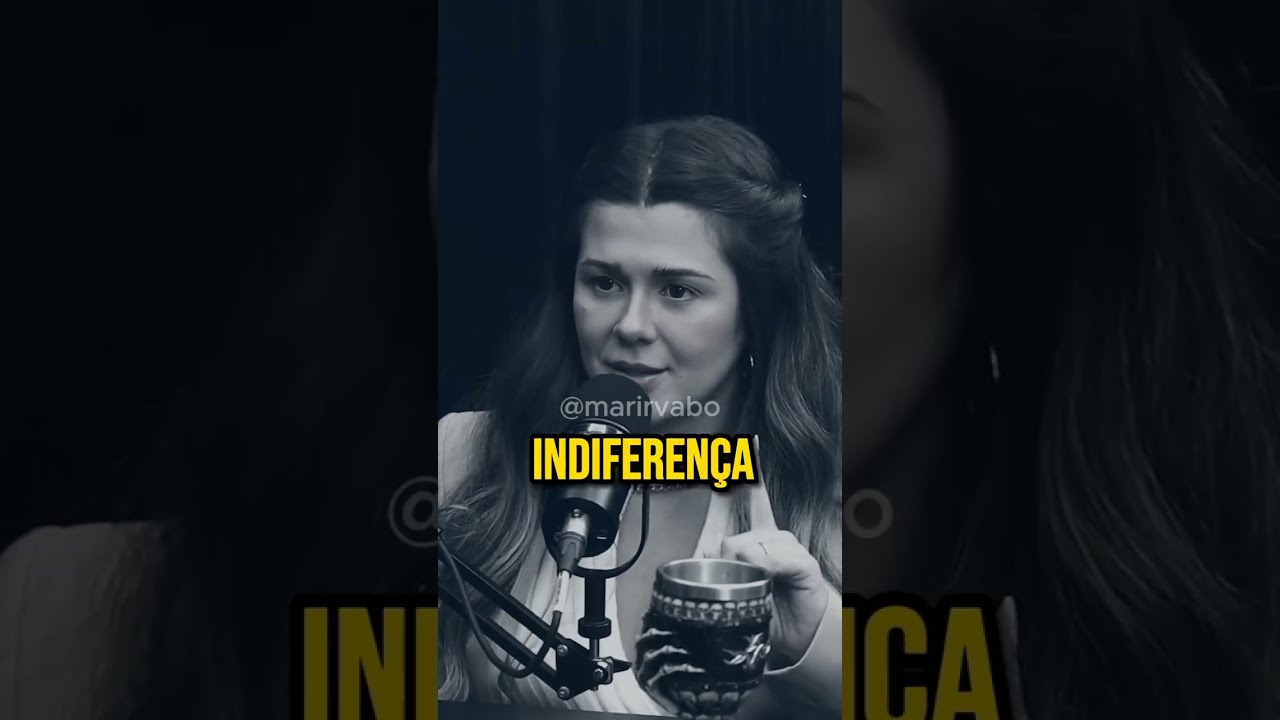 Trate ela assim com indiferen&ccedil;a