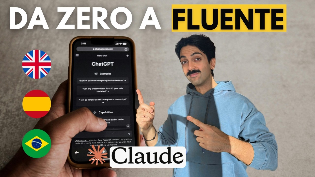 Impara inglese nel 2025: 15 min al giorno con AI e ChatGPT