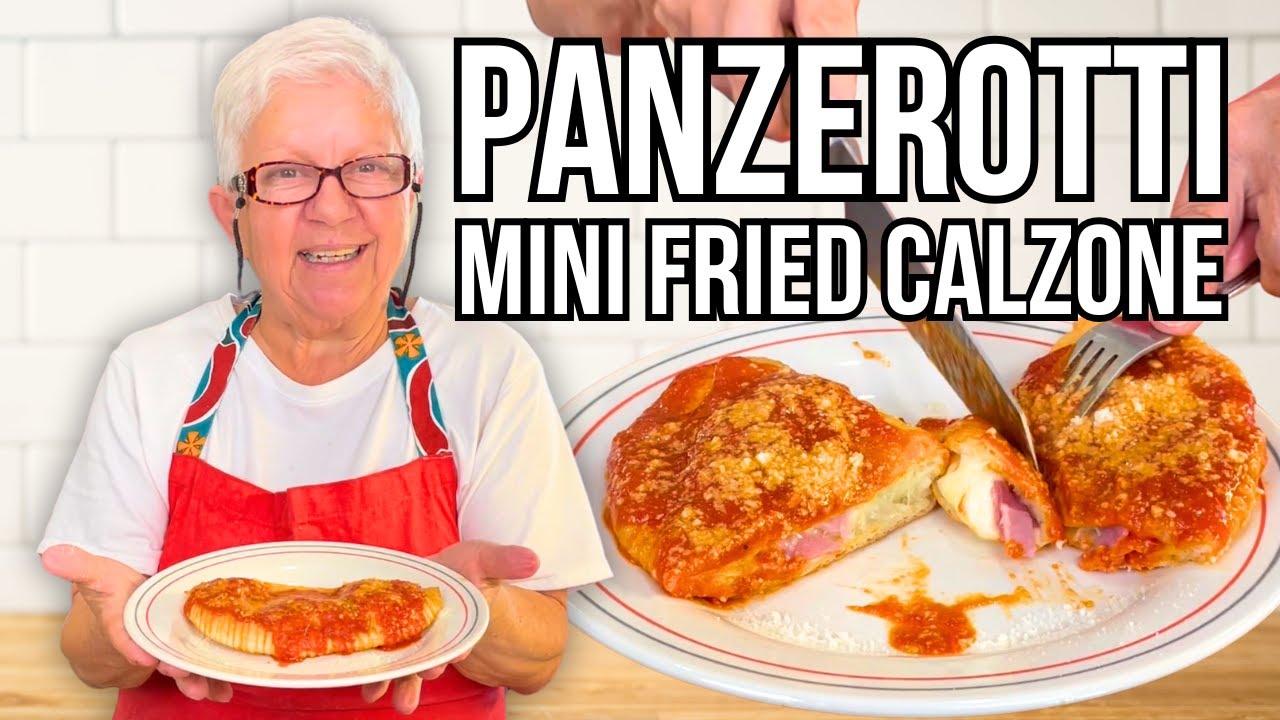 Easy Fried Dough Pockets | Authentic Italian Panzerotti Step by Step | Mini Calzones from Scratch