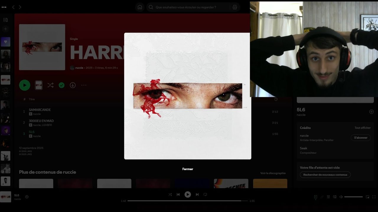 PREMI&Egrave;RE ECOUTE - RUCCIE - HARRR