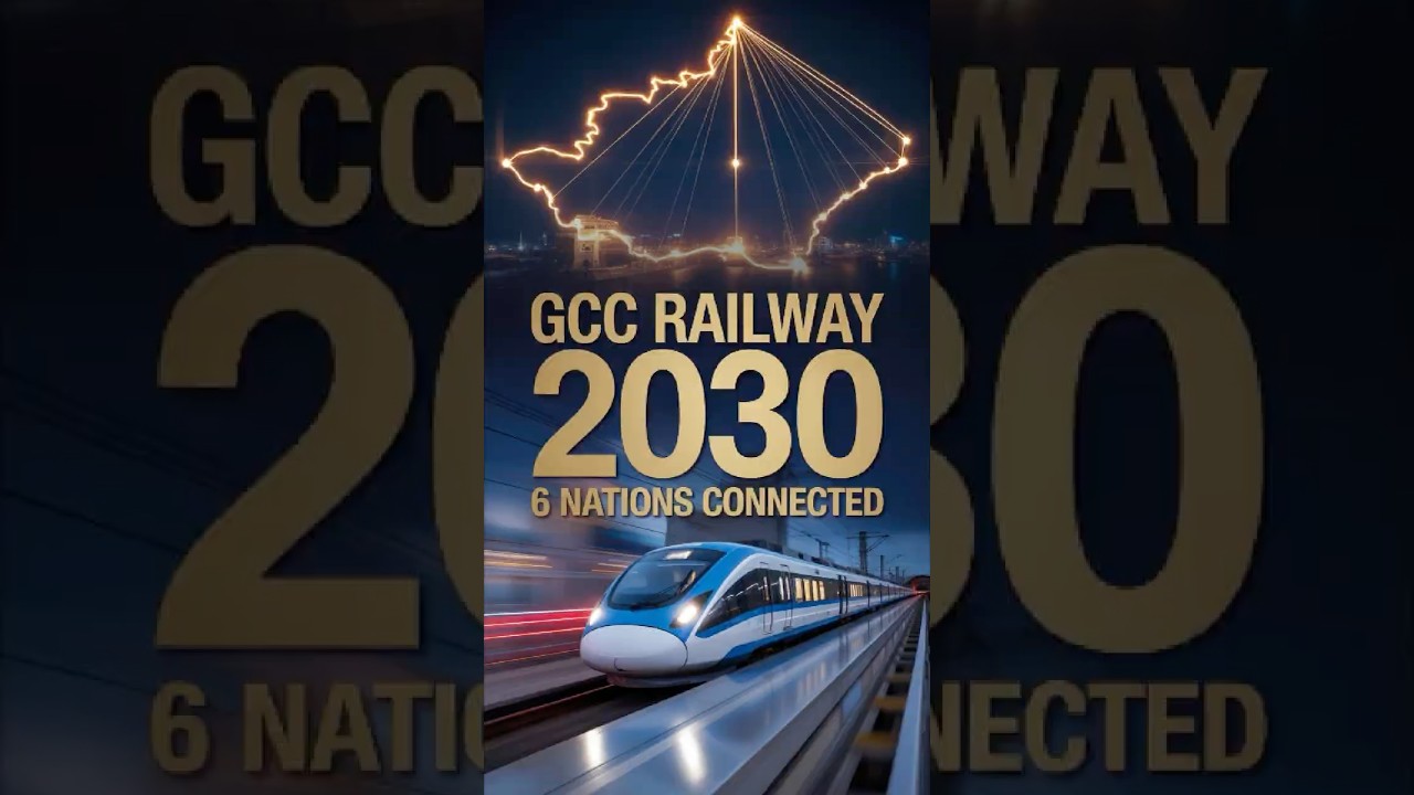 GCC Railway: 6 Countries Connected by 2030 🚄 A Regional Game-Changer