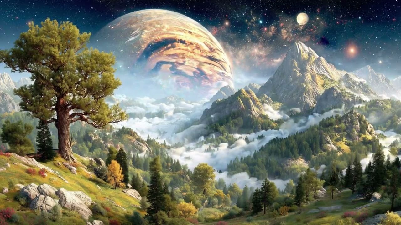 🌄 Floating Horizons & Golden Strings ~ 2 Hours of Ambient Lofi Guitar for Study & Relax 🎸✨