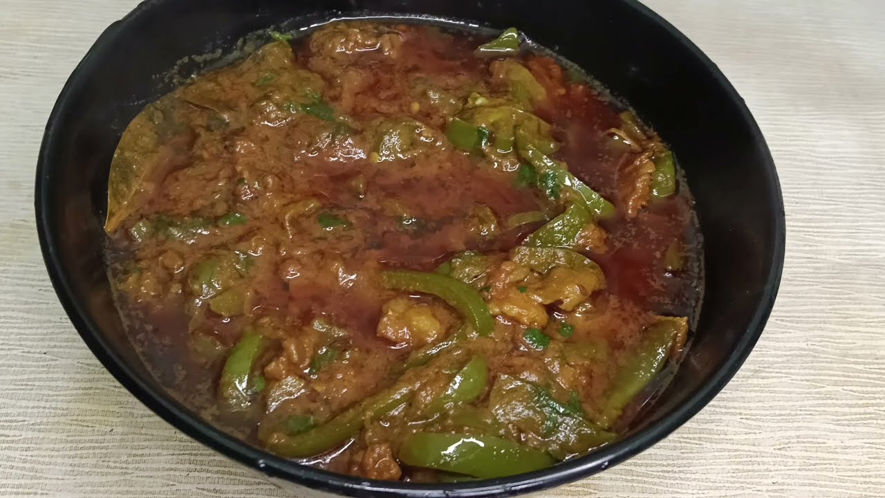 Shimla mirch keema recipe 
