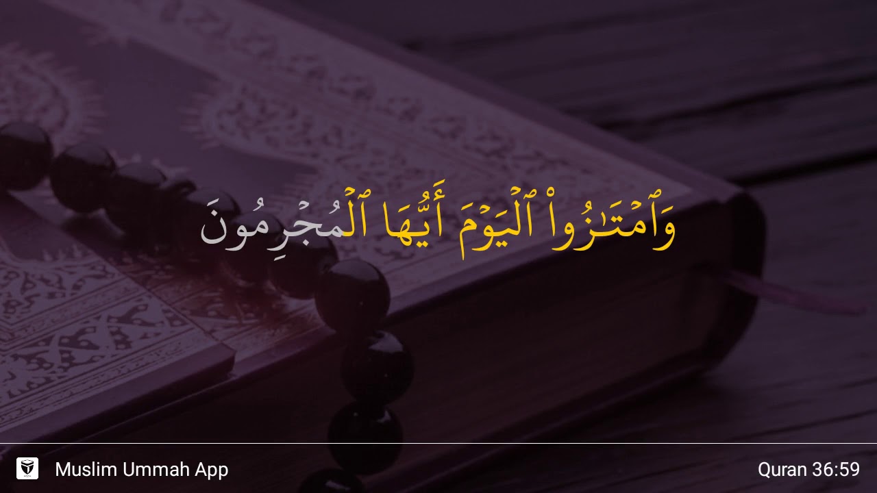 Ya Sin ayat 59