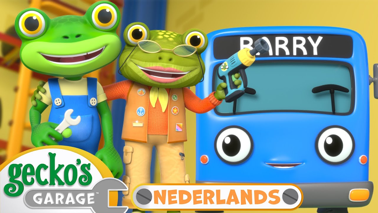 Oma Gecko schiet te hulp | Gecko's Garage Nederlands | Vrachtwagen Cartoons Voor Kinderen