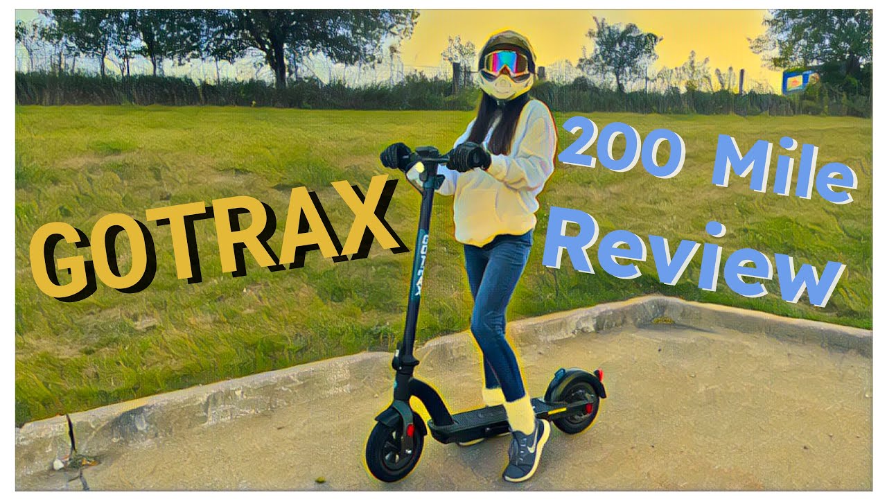 Обзор GoTrax Gmax Ultra 200 Mile // ПОТРЯСАЮЩИЙ ЭЛЕКТРИЧЕСКИЙ СКУТЕР ДЛЯ НАЧИНАЮЩИХ
