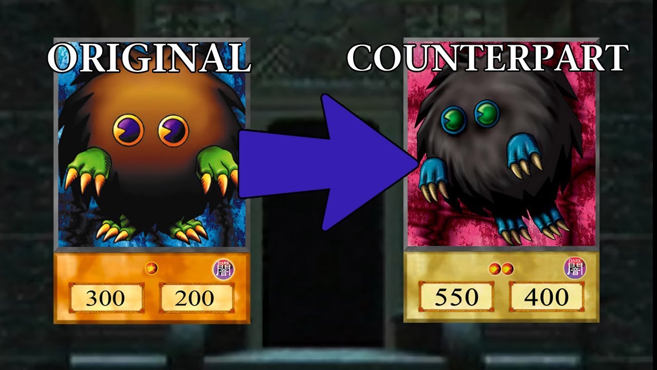 Yu-Gi-Oh! Original Monster Cards and their Counterparts