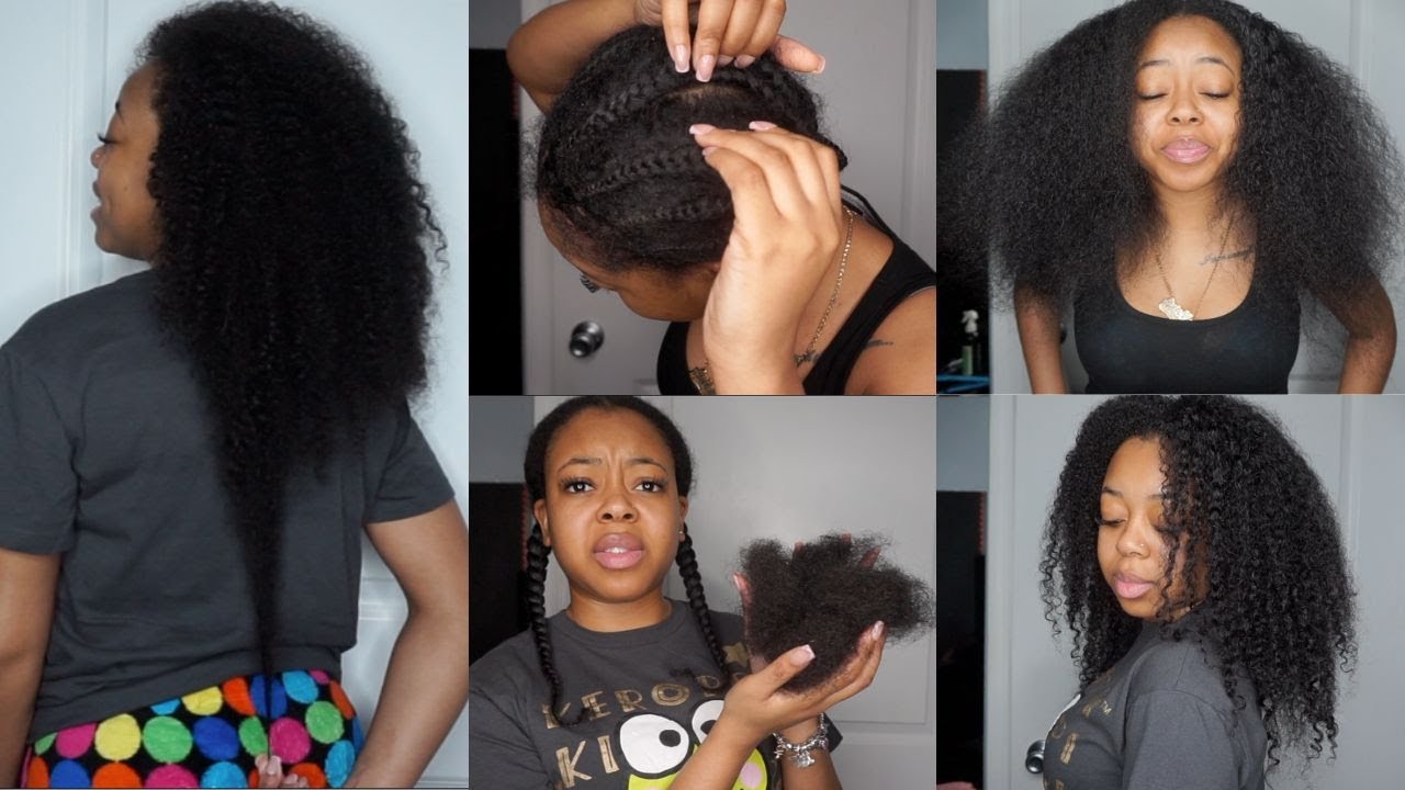 TAKING OUT 3/4 MONTH OLD CORNROWS | MY HAIR WAS MATTED | EXTREME GROWTH | LENGTH CHECK