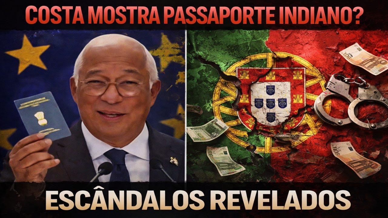 António Costa Expõe Cartão Indiano Do Exterior na Índia: Este Esterco É Um Traidor à Pátria!