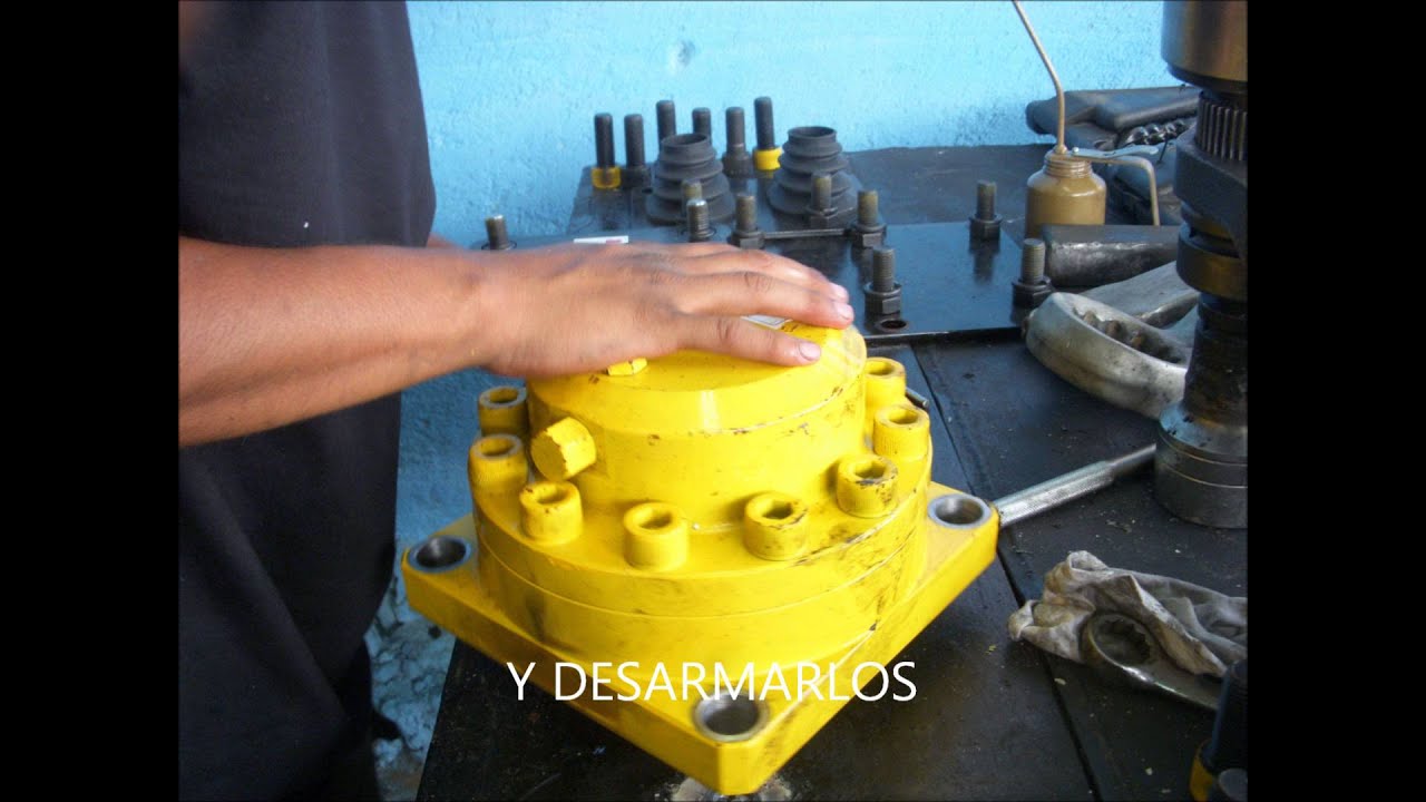 HYDRAULIC BREAKER MEGA 325 DESARME Y ARMADO, ALEJANDRO MARTINEZ.wmv