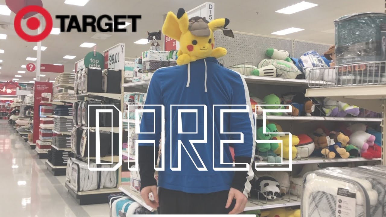 TARGET DARES! (with Sebastian)