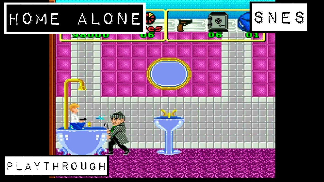 Home Alone - Super Nintendo - Full Playthrough