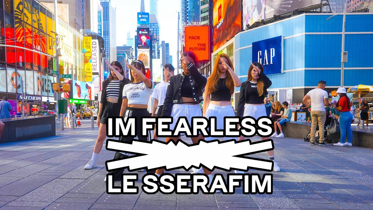 [KPOP IN PUBLIC NYC]  LE SSERAFIM (르세라핌) 'FEARLESS' DANCE COVER BY I LOVE DANCE