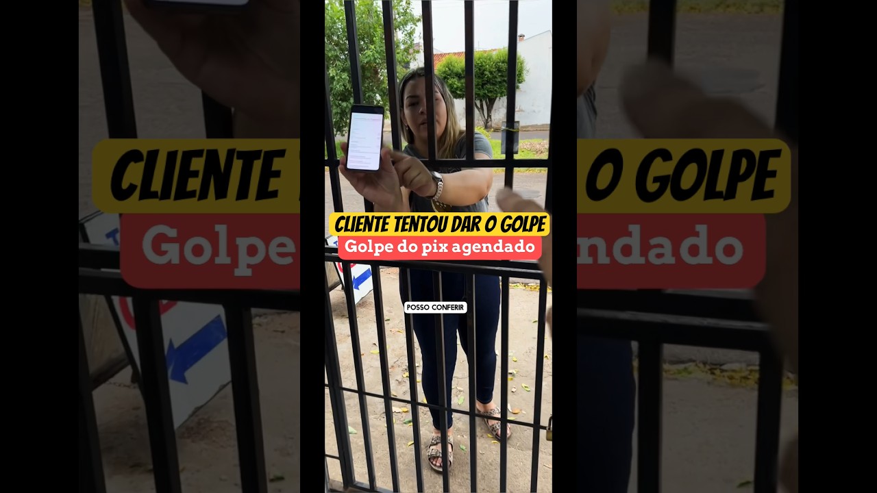 🚨🔥GOLPE DO PIX AGENDADO🚔 