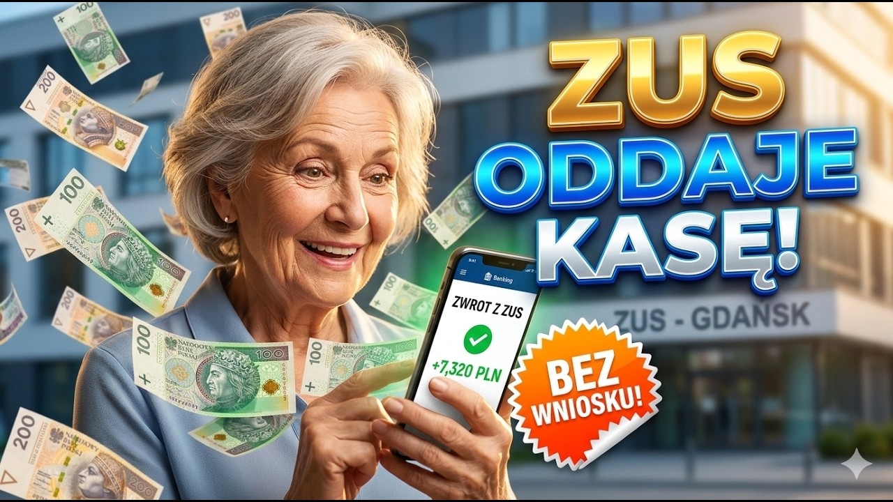 ZUS oddaje pieniądze! Sprawdź, czy dostaniesz 200 zł