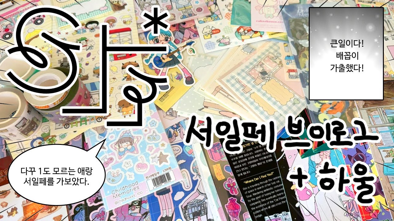 다꾸 1도 모르는 애랑 서일페를 가보았다.٩( 'ω' )و 배꼽 주의! 서일페 브이로그+하울