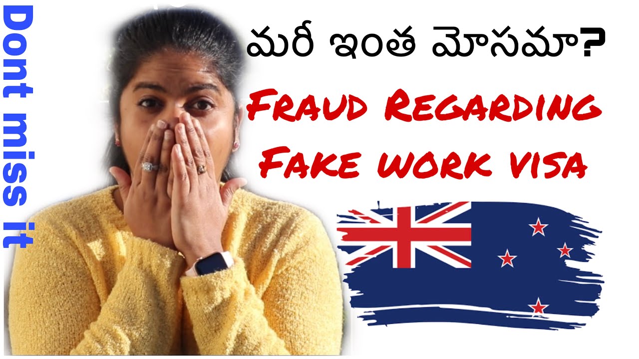 Fraud Regarding Work visa In New Zealand from India||be-aware||Mustwatch||teluguvlog