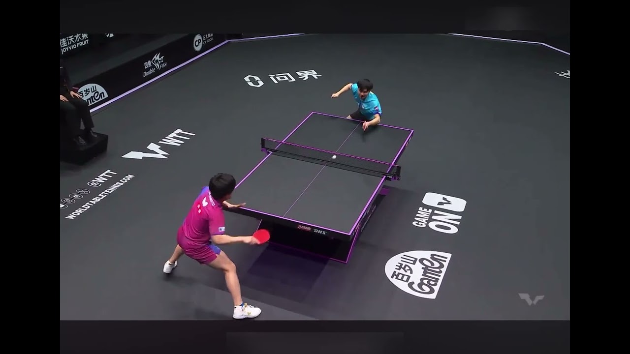 林昀儒 2026 重慶冠軍賽 QF highlights vs 張本智和