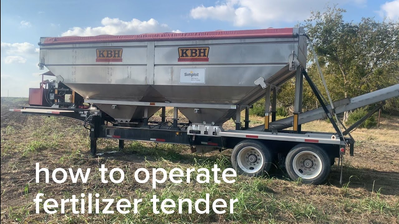 This is a quick video on how to operate one of these fertilizer tenders ￼
