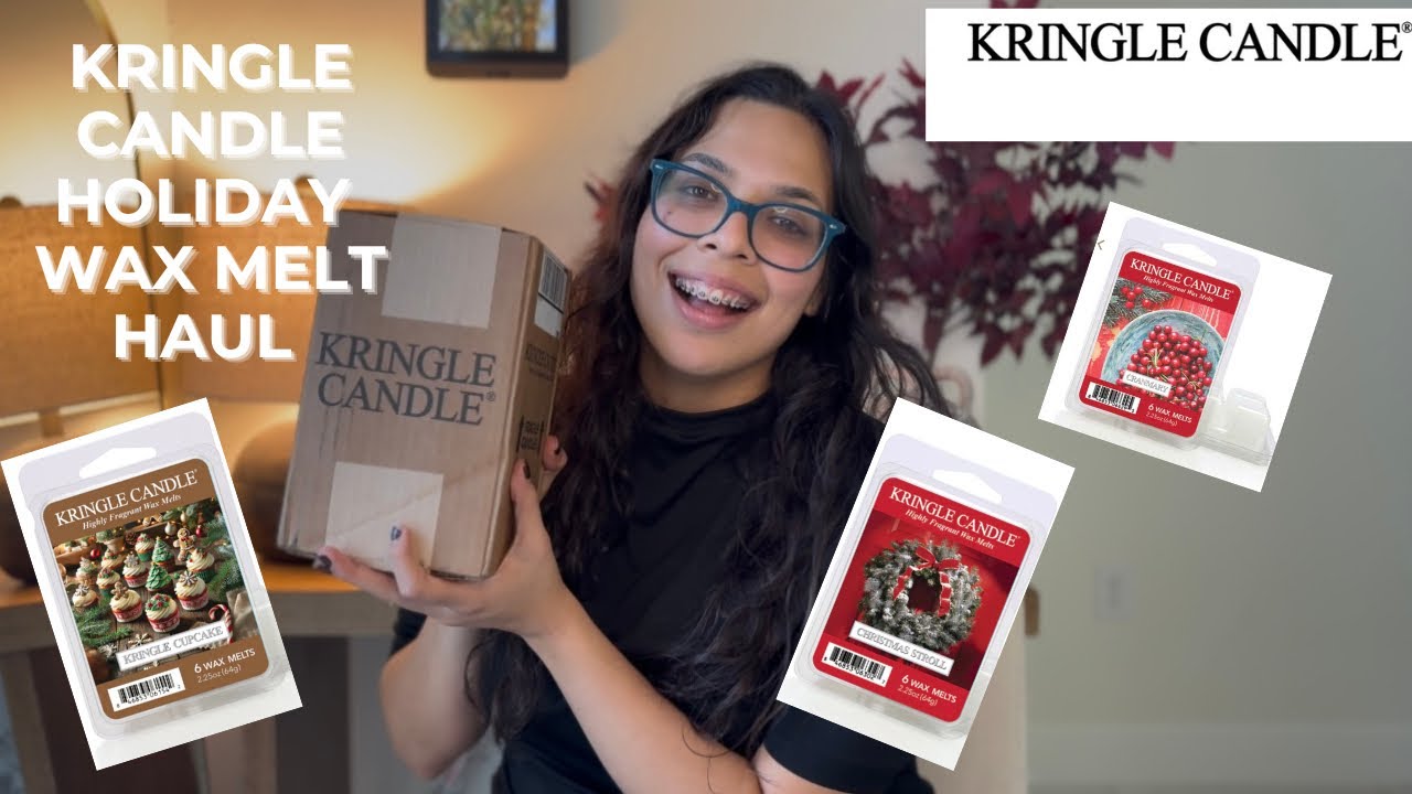 🎄❄️KRINGLE HOLIDAY WAX MELT HAUL | SOME OLD, AND NEW FRAGRANCES| FIRST IMPRESSIONS 