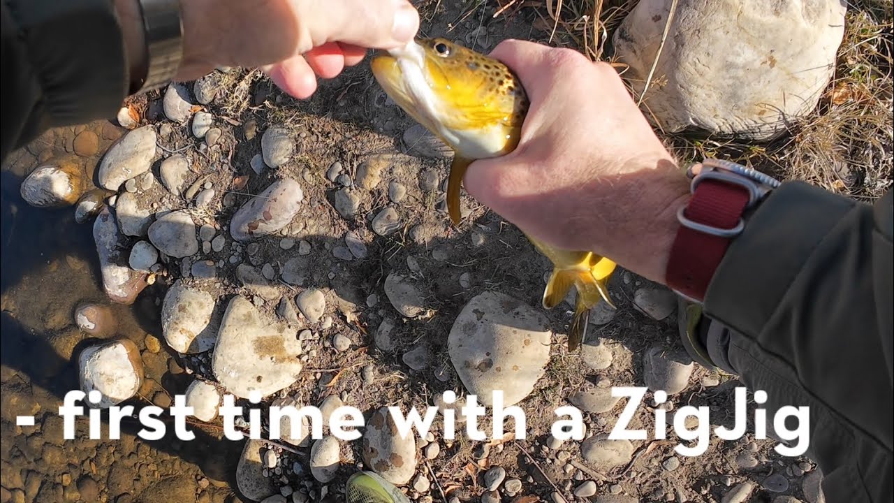Provo River - fishing a ZigJig