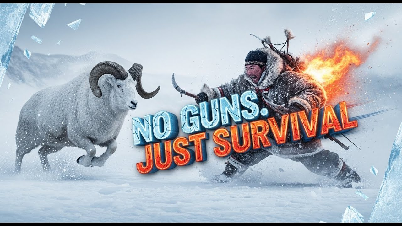 Brutal Snow Sheep Hunt at -71°C | Siberian Survival Without Guns