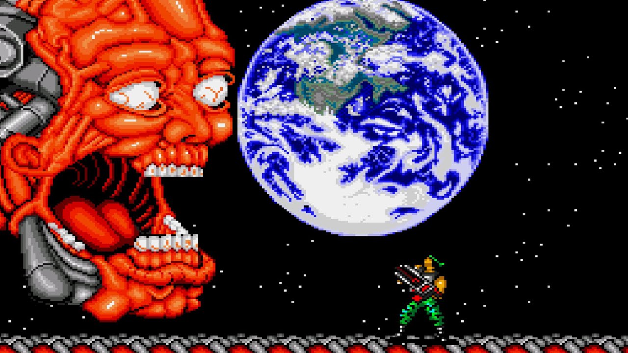 Midnight Resistance (Genesis) All Bosses (No Damage, Very Hard)