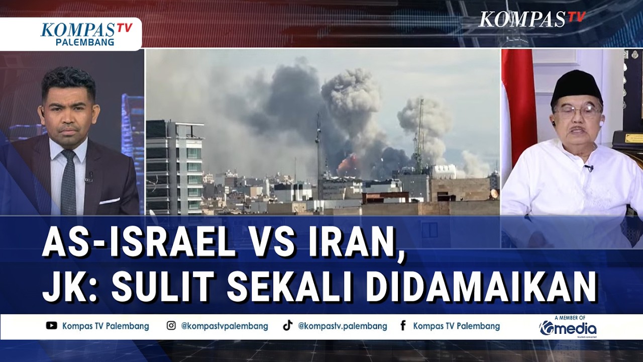 Presiden Prabowo Siap Mediasi ke Teheran, JK: AS-Israel vs Iran, Sulit Didamaikan