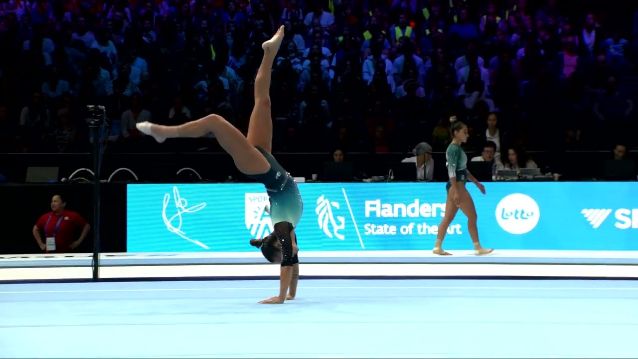 MARTINS Filipa (POR)_2023 Artistic Worlds, Antwerp (BEL)_Qualifications_Floor Exercise